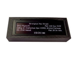 Mini Departures Board